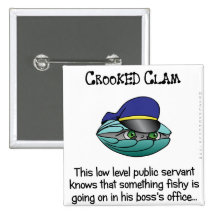 Unexpected crooks in government pinback buttons