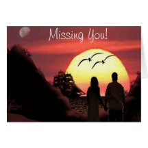 Unforgettable Missing You Greeting Card