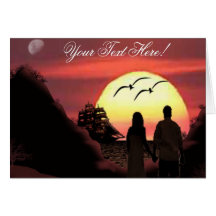 Unforgettable Romantic Greeting Greeting Card