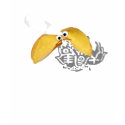 'unfortunate' fortune cookie humourous parody tee t-shirts