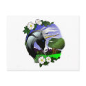 Unicorn and Roses III ©2011 postcards