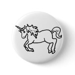 Unicorn! Pinback Button