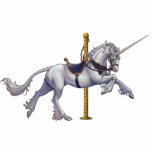 Unicorn Carousel Cutout/Pin photo sculptures