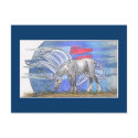 Unicorn Cycle - Winter ©1999 postcards