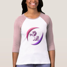 Unicorn Design Baseball Shirt