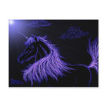 unicorn dreams  lavender postcards