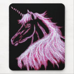 unicorn dreams pink mousepad