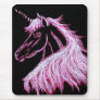 unicorn dreams pink mousepad