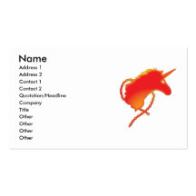 Unicorn_Emblem Business Card