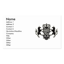 Unicorn_Emblem Business Card