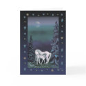 Unicorn Family Christmas Card
