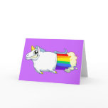 Unicorn Farts Greeting Card