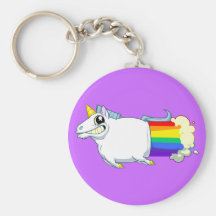 Unicorn Farts Keychain