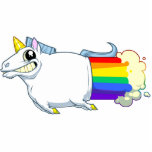 Unicorn Farts Magnet photo sculptures