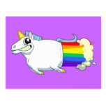 Unicorn Farts Postcard