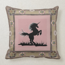 Unicorn Framed Pillow