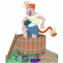 Unicorn Grape Cutout Sculpture Photo Cut Out