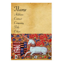 UNICORN Monogram Business Card Templates