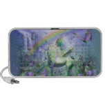 Unicorn Of The Butterflies Art Speaker