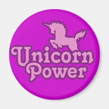 Unicorn Power! Fridge Magnets