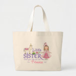 Unicorn Princess Little Sister Tote Bags