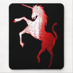 unicorn red mousepads