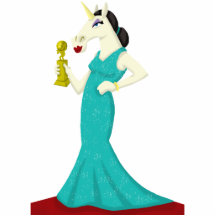 Unicorn Star Award Cutout Sculpture Cut Out