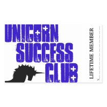 Unicorn success club membership stickers stickers