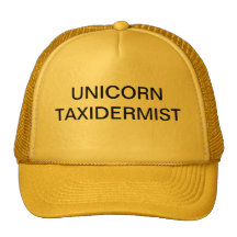 Unicorn Taxidermist Mesh Hats