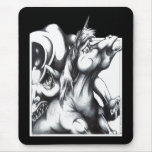 Unicorn the other, other white meat mouse pads