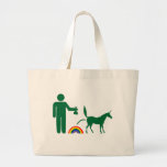 Unicorn Waste (Image Only) Canvas Bag