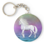 Unicorn White Beauty keychains