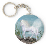 Unicorn White Beauty keychains