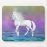 Unicorn White Beauty mousepads