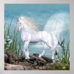 Unicorn White Beauty posters