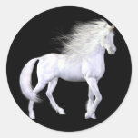 Unicorn White Beauty Sticker