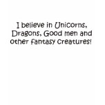 unicorns and dragons t-shirts