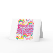 Unicorns and Rainbows