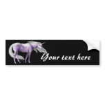 Unicorns Customisable Bumper Sticker bumper stickers