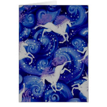 Unicorns Greeting Cards