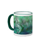 Unicorns Of The Sea Art Mug
