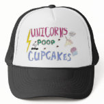 Unicorns POOP Cupcakes hats