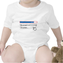 UNINSTALLING OBAMA BABY BODYSUITS