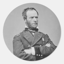 Union Army General William Tecumseh Sherman Sticker
