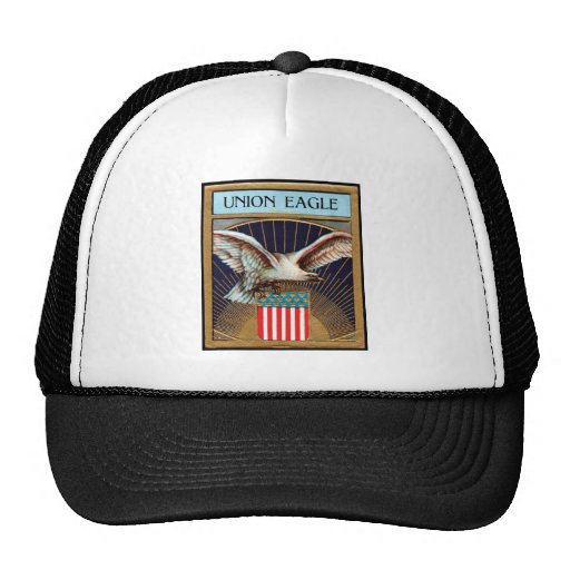 Union Eagle Cigar Label - Patriotic Hat