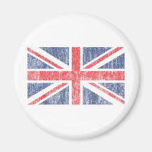 Union Flag Vintage Fridge Magnets