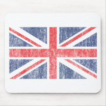 Union Flag Vintage Mouse Pad
