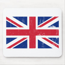 Union Jack British Flag Mousepad