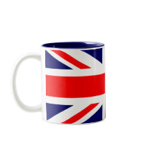 Union Jack British Flag Mugs