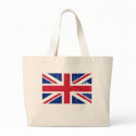 Union Jack British Flag Tote Bag